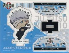 [Used] Acrylic Stand・Acrylic panel Satoru Gojo Wobbly Acrylic Stand"Jujutsu Kaisen 0: The Movie" Loppi Limited Edition