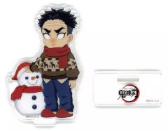 [Used] Acrylic Stand・Acrylic Panel Himejima Gyomei "Demon Slayer x ufotable Cafe/Machi Asobi CAFE Christmas 2023 Event Random Acrylic"Stand A"