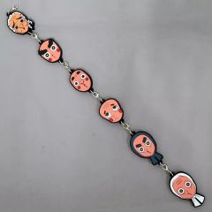 [Used] Keychain - Group World Tour 2024 Hyottoko Mask Charm - "World Tour Screening Demon Slayer: Kimetsu no Yaiba - The Miracle of Bonds, and the Pillar Training" Theater Goods