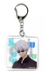 [Used] Keychain Satoru Gojo"Jujutsu Kaisen -Marui POP UP SHOP- Trading Acrylic Keychain Holiday Ver."