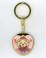 [Used] Keychain - Rabbit (Strawberry) Die-cut Keychain "Chiikawa - Something Small and Cute" Shizuoka Limited Edition