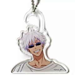 [Used] Keychain Satoru Gojo"Jujutsu Kaisen x Pony Cleaning Blind Mini Hanger Acrylic Keychain"
