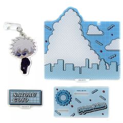 [Used] Acrylic Stand・Acrylic panel Satoru Gojo(Kaitama/Tamaori) Swaying Acrylic Stand"Jujutsu Kaisen x Tokyo Skytree Jujutsu Corridor"