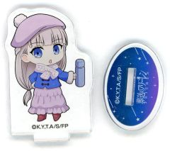 [Used] Acrylic Stand・Acrylic panel Lawine"Funeral Frieren×ORBcafe・Oginoya Chibi Character Acrylic Stand"Astronomical Observation Version"