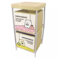 [Used] Household Goods (Character) Shirokuma & Neko 2-Tier Storage Box "Sumikko Gurashi"