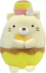 [Used] Plush Toy: Cat Pudding Plush Toy "Sumikko Gurashi"
