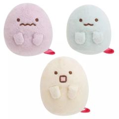 [Used] Plush Toy Set: Ghost Friends (3 figures) - Ghost Night Park Theme - "Sumikko Gurashi"