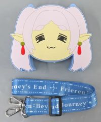 [Used] Bag Frieren Platinum Zakka Shoulder Bag Silicone Pouch "Funeral"Frieren"