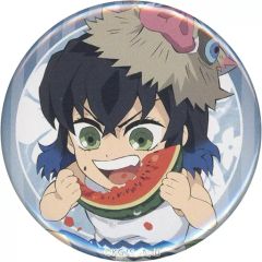 [중고] 배지 핀즈 하시비라 이노스케(일반) [귀멸의 칼날×ufotable cafe 여름 방학 이벤트 57mm 랜덤 캔 배지 A 그룹]