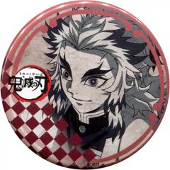 [Used] Badge/Pin (Character) Kyojuro Rengoku 56mm Can Badge "Demon Slayer x ufotable DINING 6th Season" Prize Lottery Item
