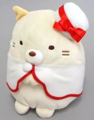 [Used] Plush Cat - Soft and Dressed Up Plush Toy - "Sumikko Gurashi"