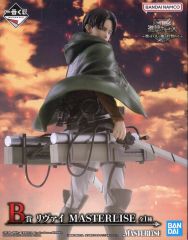 [Used] Figure Levi "Ichiban Kuji"Attack Titan"I'll take down the Beast Titan" MASTERLISE B Prize Figure