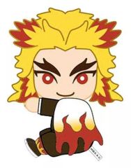 [Used] Keychain/Mascot (Character) Kyojuro Rengoku Stick-on Mascot "Demon Slayer: Kimetsu no Yaiba"
