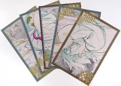[Used] Postcard Set A Postcard Set Demon Slayer: Kimetsu no Yaiba, season 3×ufotable DINING Season 2 Prize Lottery