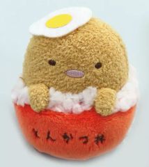 [중고] 봉제인형 돈까스 테노리 봉제인형 [스미코구라시×케이큐&하네다쿠우코 in 오오타쿠]