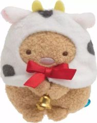[Used] Plush Toy - Tonkatsu (Pork Cutlet) Palm-Sized Plush Toy - Sumikko Gurashi Collection 2021 New Year's Version - "Sumikko Gurashi"