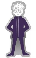 [Used] Badges and Pins Satoru Gojo Pins Yuru Palette "Jujutsu Kaisen the Movie 0"