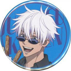 [Used] Badges and Pins Satoru Gojo(Up) "Jujutsu Kaisen Shibuya Incident x Yomiuri Land Can Badge Amusement Park Ver."