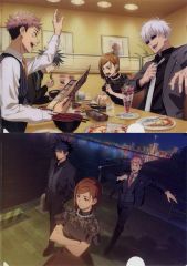 [Used] Clear File Set (2 files) - "Jujutsu Kaisen Phantom Parade 1st Anniversary Commemorative"