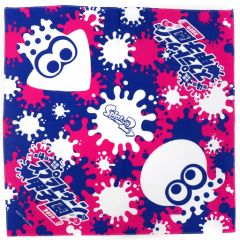 [중고] 액세서리(비금속) 집합(총무늬) 오리지널 반다나 [niconico×Splatoon(스플라툰)] 제4회 스프라툰 고시엔 2019 참가상