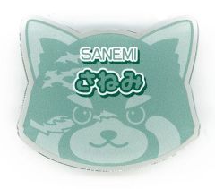 [Used] Badge Bins Sanemi Shinazugawa (Animal Form) "Demon Slayer: Kimetsu no Yaiba in Tobu Zoo Original Illustration Animal Training Ver. Trading Acrylic Name Plate ver. B"