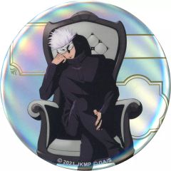 [Used] Badge Bins Satoru Gojo(Aurora) "Jujutsu Kaisen PLAZA in Loft Trading Can Badge ~Chair: White~"