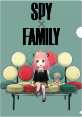 [중고] 클리어 파일 아냐 포저 A4 클리어 파일 [SPY × FAMILY]