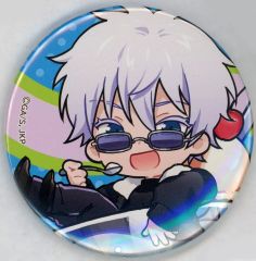 [Used] Badges and Pins Satoru Gojo(Ice cream) Can badge "Marukuji Jujutsu Kaisen Chapon!" Small Luck - 5