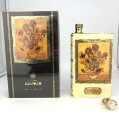 新品未開栓・美品】カミュ ブック ゴッホ ひまわり 350ml 替え栓付