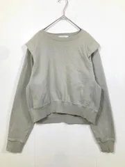SLOBE IENA スローブイエナ ヘビー裏毛シルエットプルオーバー スウェット グレー ■◇ レディース