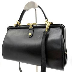 COACH コーチ キーケース レザー ブラック エンボス 4連 シグネチャー