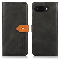 【新品】 for Pixel 10a ケース 手帳型 for ピクセル10A カバー 財布型 高級PUレザー 耐衝撃 マグネット式ボタン スピーカーホール付き カード収納 大容量 3枚 横置きスタンド機能 ストラップホール有り 耐摩擦 Ayakumo ブラック