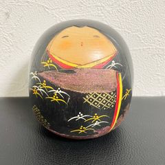 関口三作 「童女」 創作こけし 内閣総理大臣賞 伝統工芸品 昭和レトロ