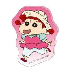 [중고] 스티커 스티커 네네 짱 [영화 크레용 신짱 기괴 괴상! 오라의 요괴 버킷 ~ 션 시크릿 아크릴 스티커]
