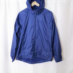 (^w^)b エルエルビーン L.L.Bean ナイロンパーカー ナイロンジャケット マウンテンパーカー メンズ S REG ブルー 青 パープルブルー 刺繍ロゴ リップストップ YKKジップ ベトナム製 アウトドア キャンプ 防寒着 古着 OM13959WT