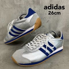 adidas originals アディダスオリジナルス 26.0cm カントリー OG COUNTRY OG ローカット スニーカー 靴 IE4230 シルバー スリーストライプス ガムソール ★ ■■