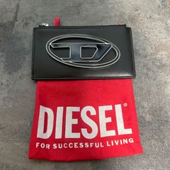 【送料込み】DIESEL ディーゼル Dロゴ カードケース コインケース 黒
