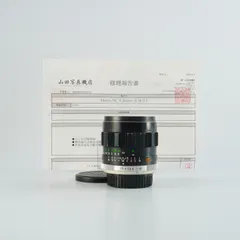 【Serviced】 MINOLTA ミノルタ MC W.Rokkor-SI 28mm F/2.5 単焦点レンズ