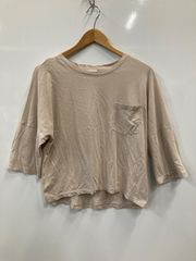 PB555⚫︎BEAUTY&YOUTH UNITED ARROWS⚫︎ビューティアンドユース ユナイテッドアローズ⚫︎カットソー⚫︎Tシャツ⚫︎レディース⚫︎size表記なし⚫︎ベージュ