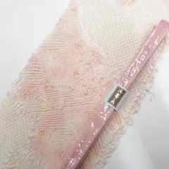 【一輝堂】和装小物 帯締め帯揚げセット 帯締 帯揚 平組 中抜き絞り 美品 26w09-12635