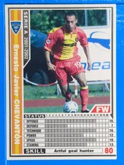 中古 WCCF 2001-2002 142/288[白]：ハヴィエル・チェヴァントン