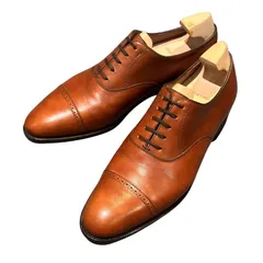 ジョンロブ レザーシューズ フィリップ2 パンチドキャップトゥ【LA】【中古】