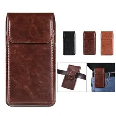★ウエストポーチ マグネットタイプ PUレザー ベルトホルダー 定番ベルトポーチ スマホポーチ スマホケース 縦型 かっこいい 耐衝撃 ヒップバッグ 仕事用 ビジネス