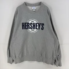 古着 チャンピオン Champion スウェット プリント クルーネック 大きいサイズ スウェット 2XL  グレー メンズ
