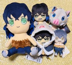 [6-piece set] Demon Slayer plush toys (Inosuke Hashibira)