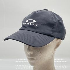 KO4906□OAKLEY キャップ グレー スナップバック 56-58ｃｍ程度 ゴルフにも
