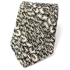 ステファノリッチ シルク ネクタイ プリーツネクタイ 中古 Aランク STEFANO RICCI メンズ