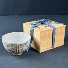 京都釜師 高木治良兵衛 鉄石目鐶 共箱 布 茶道具 釜鐶 炭点前 骨董