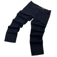 ラングラー Wrangler アリゾナ ARIZONA デニムパンツ メンズ W40 ブラック 黒 ストレート ストレッチ 履くだけでこなれた佇まいに 伸縮性 ジーパン