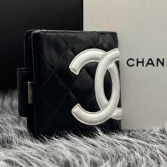 シャネル CHANEL 財布 カンボンライン Wホック 二つ折り Gカード